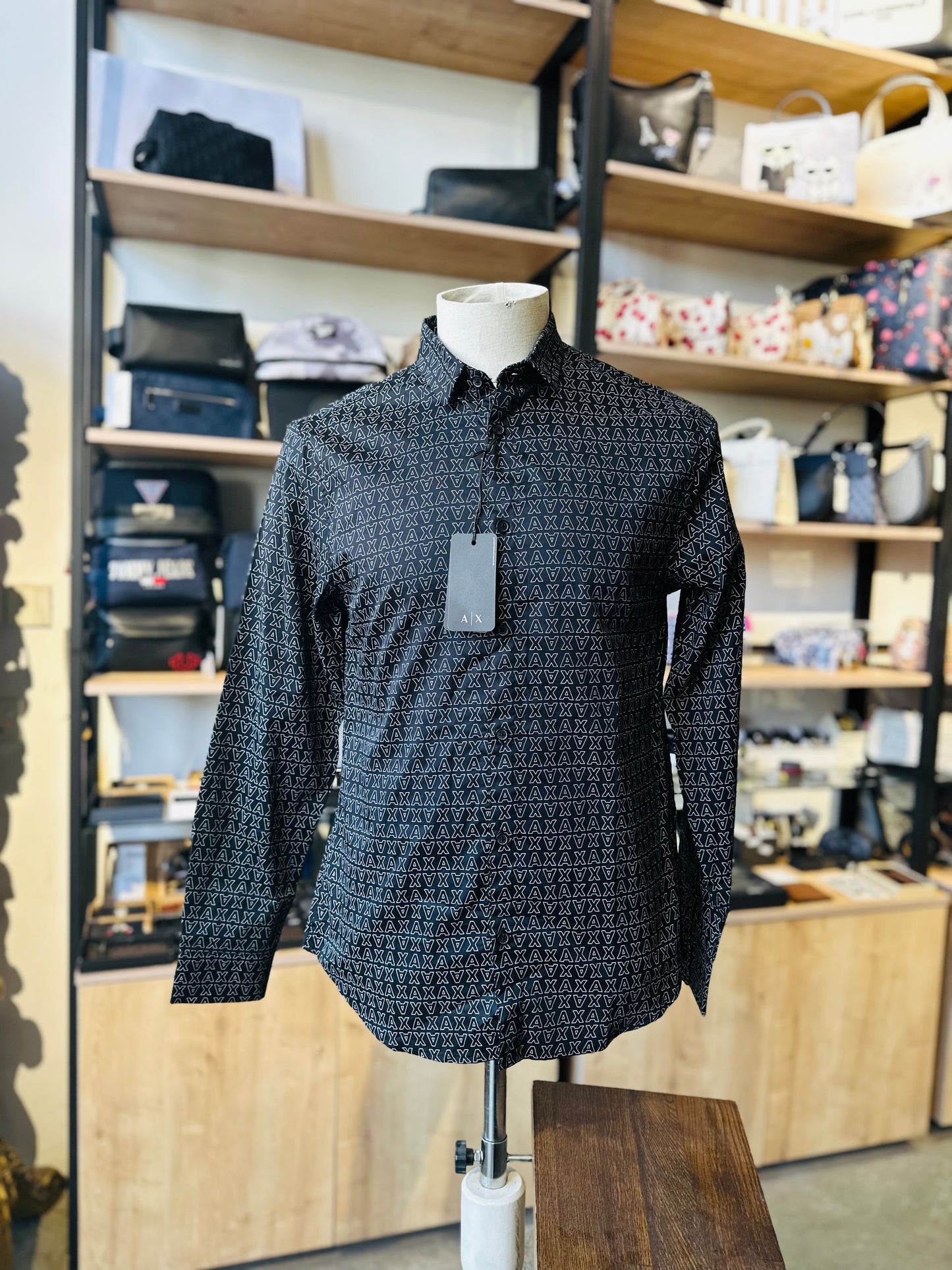Armani exchange shirt size small
