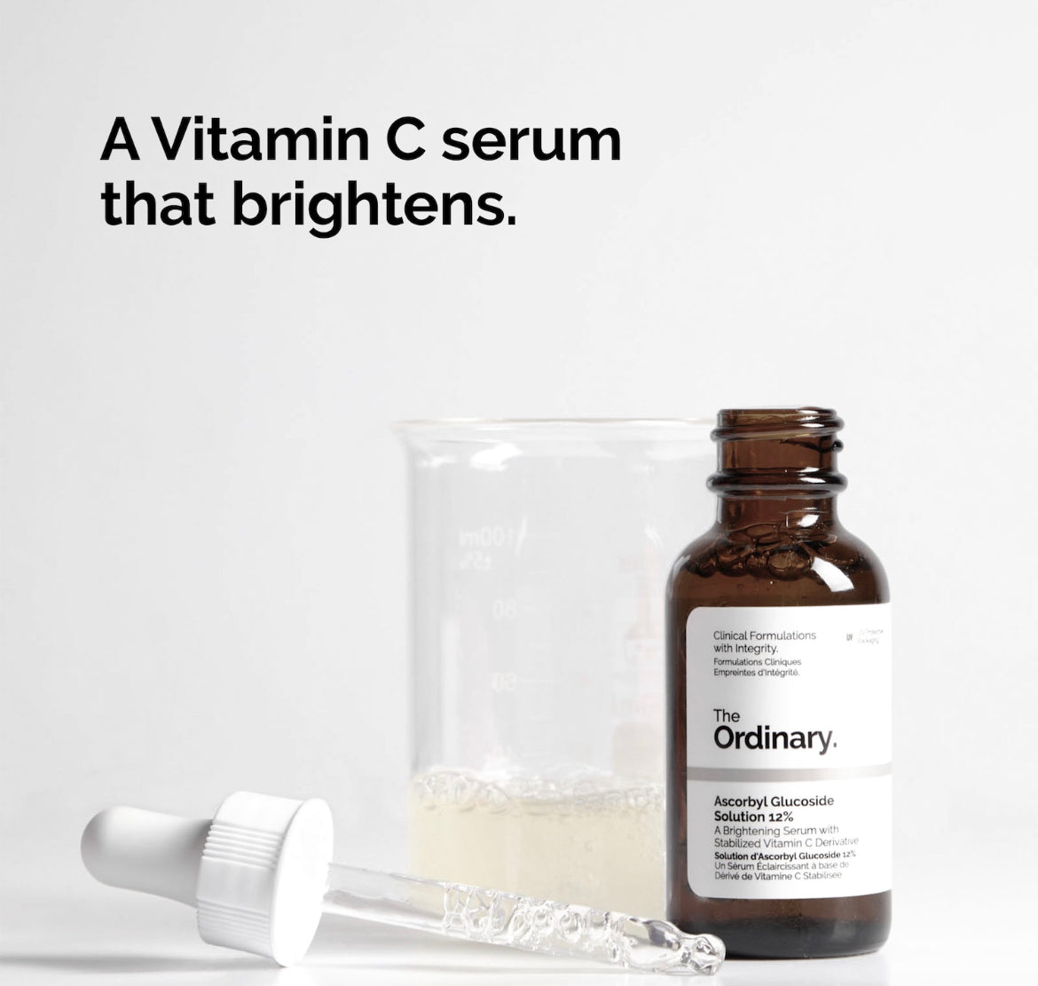 The ordinary ascorbyl glycoside solution %12