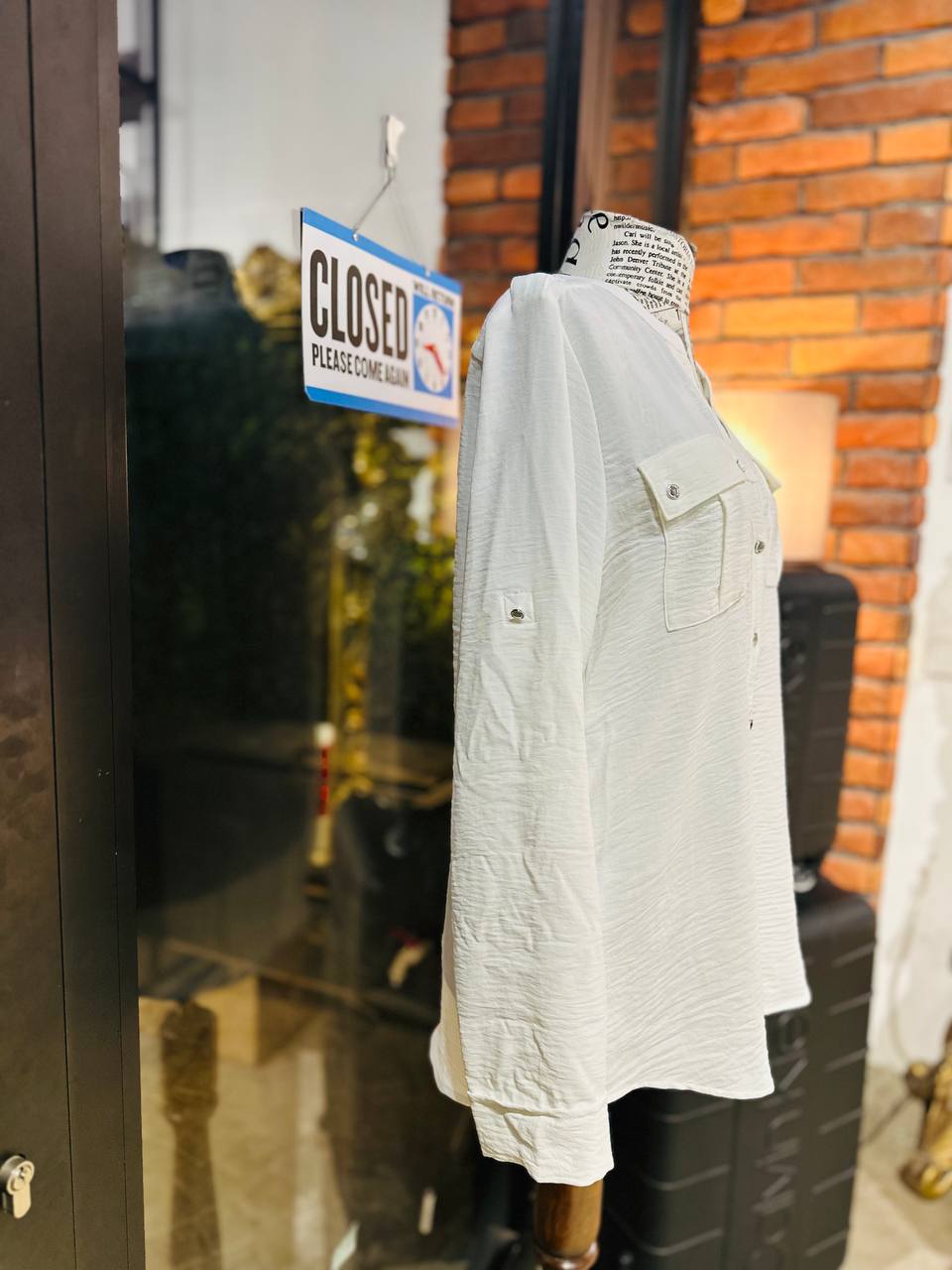 Calvin Klein blouse size medium