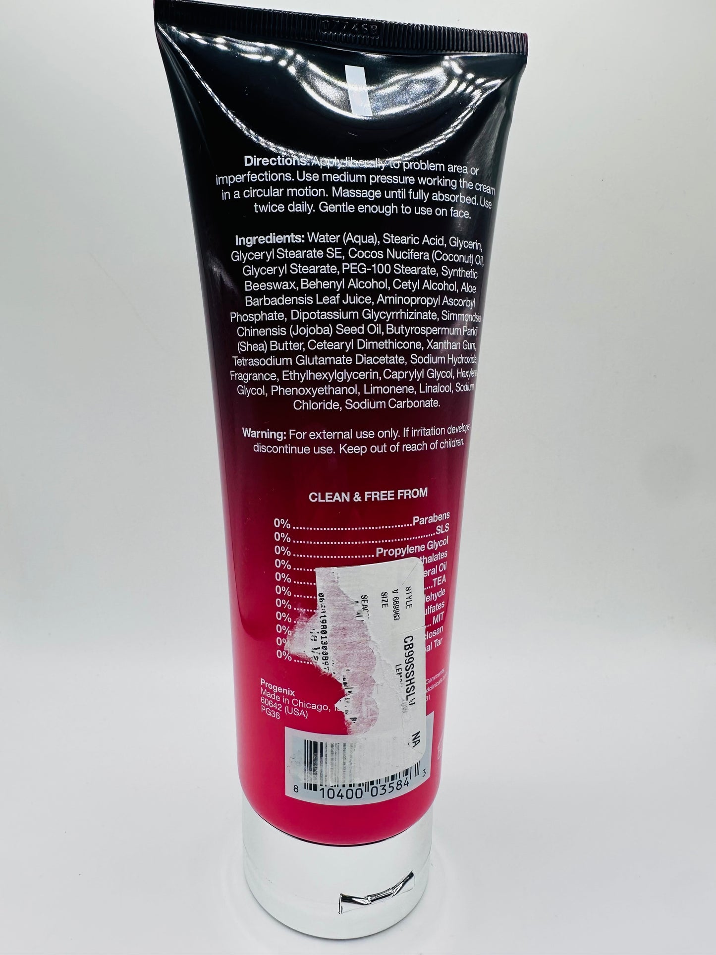 Progenix Vitamin C Dark Spot Cream is a professional skin care product designed to reduce the look of dark spots and promote brighter, more moisturized skin