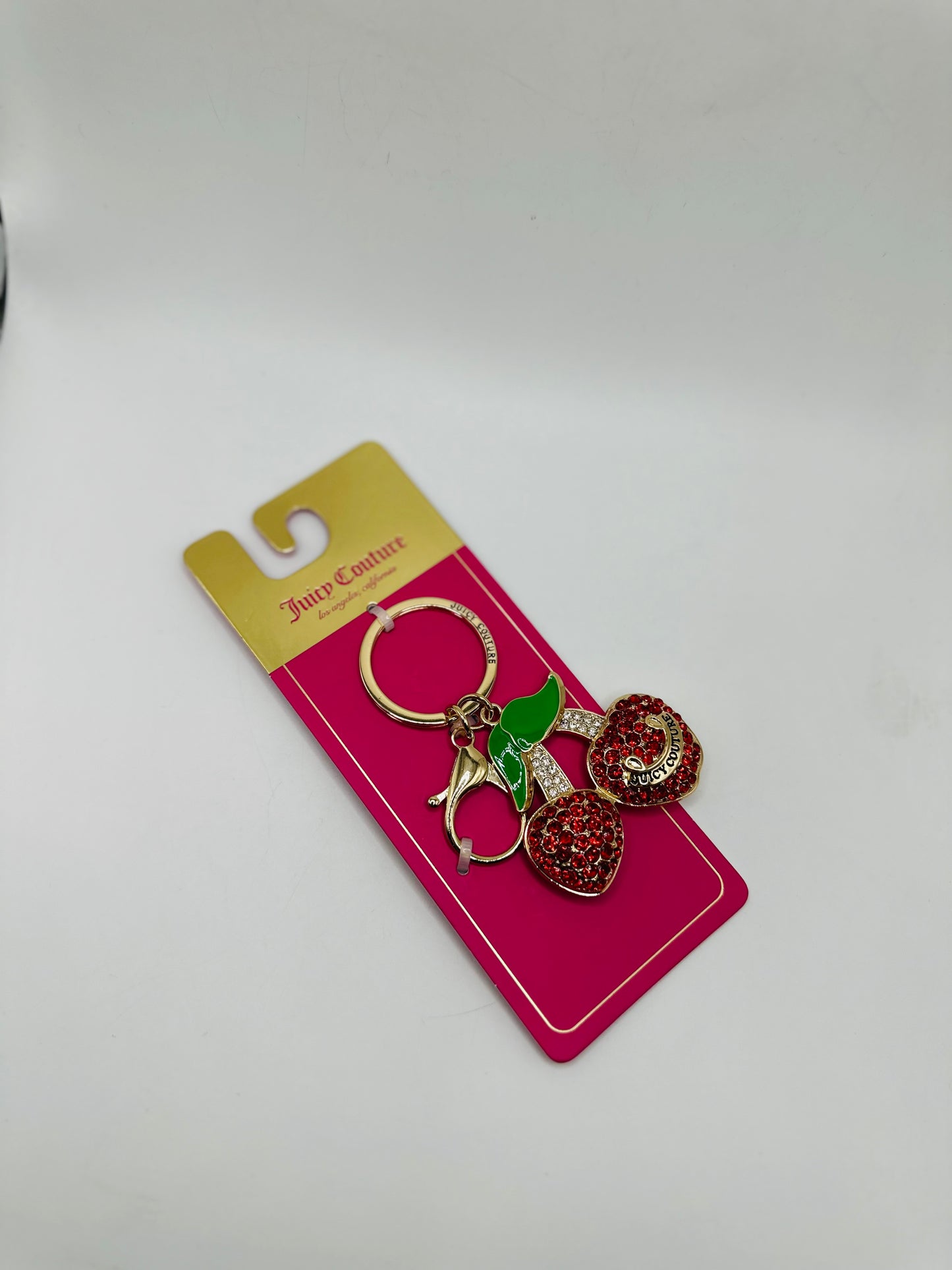 Juice couture cherry keychain