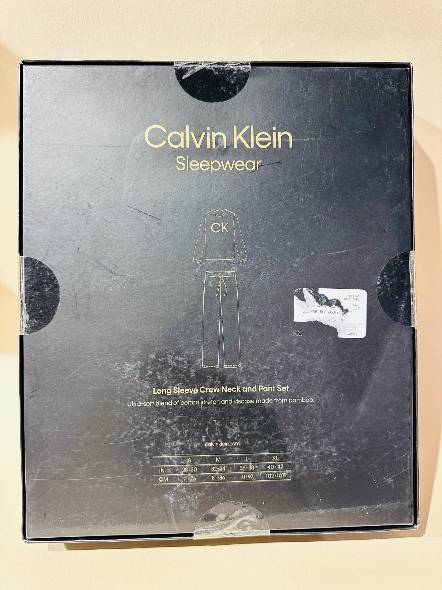 Calvin Klein pajama set size small