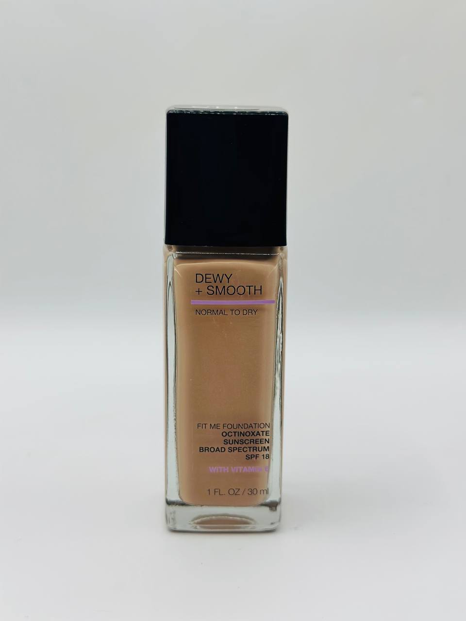 Fit me dewy + smoth normal to dry skin 115 ivory