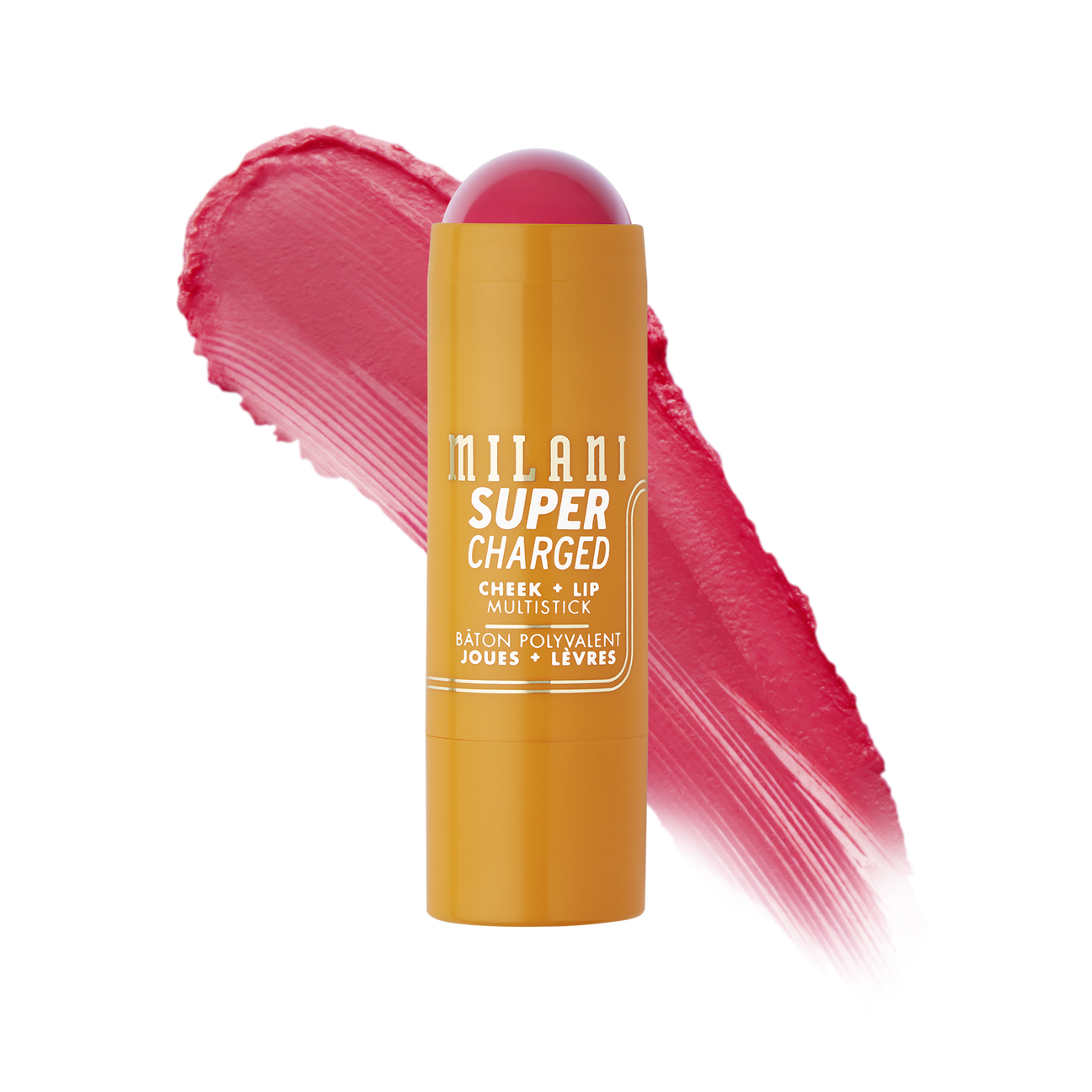 Milani Supercharged Cheek + Lip Multistick shade 120 rose recharge