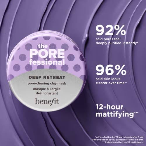 The POREfessional Deep Retreat Pore-Clearing Kaolin Clay Mask 10 ml