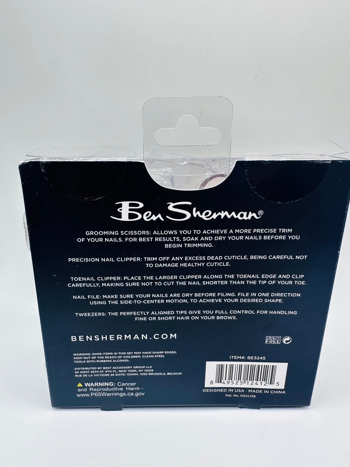 Ben Sherman Daily Essentials Grooming Collection with Travel Case