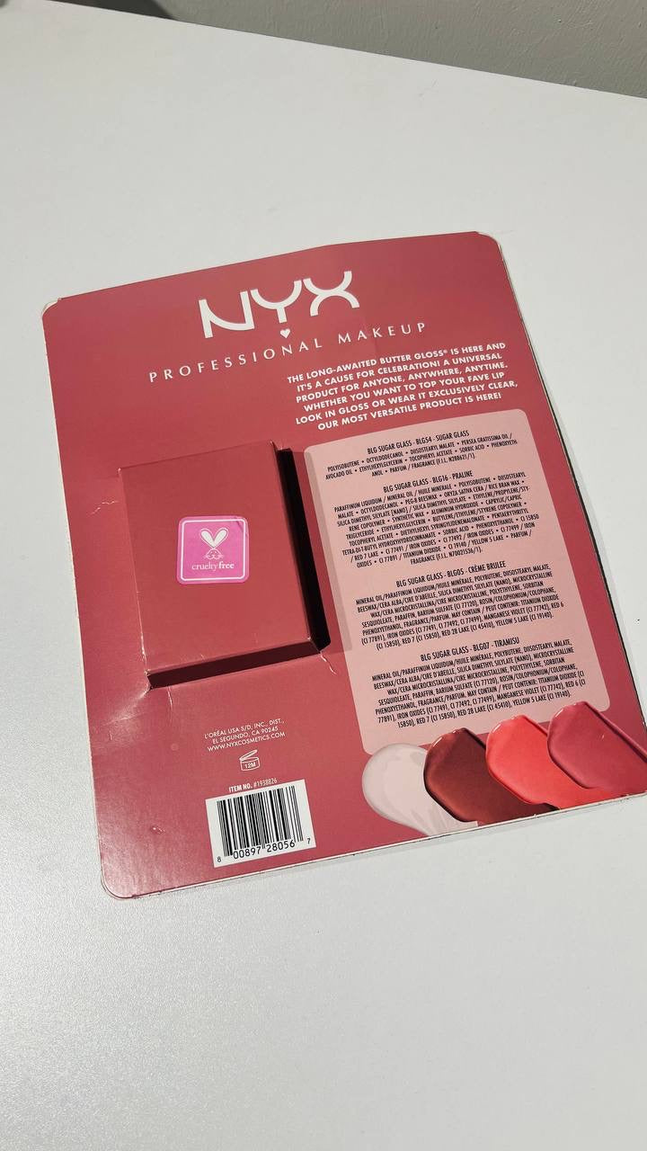 nyx butter gloss set