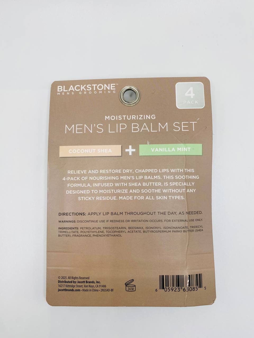 Blackstone men’s lip balm set