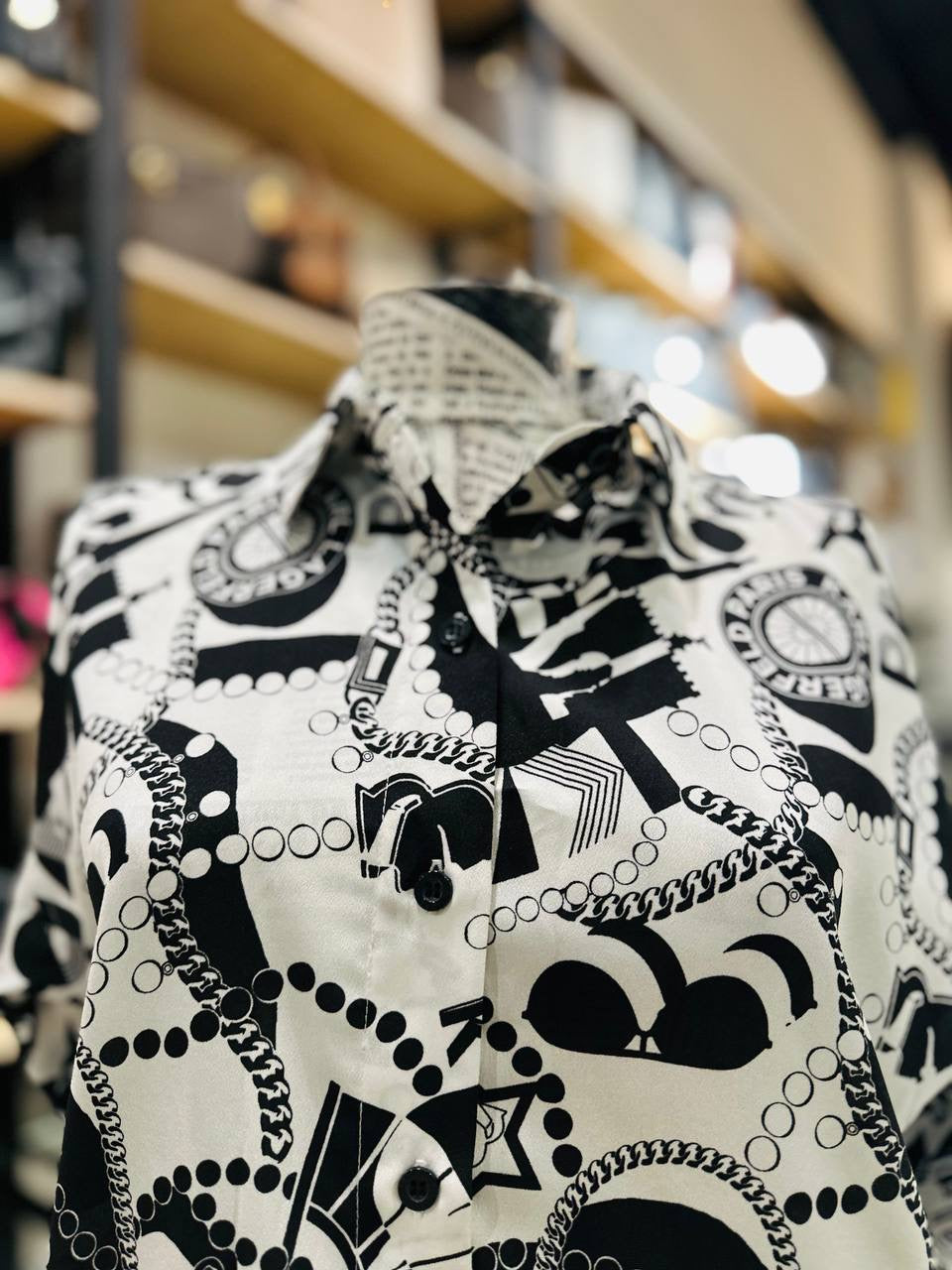 karl lagerfeld blouse size x-small