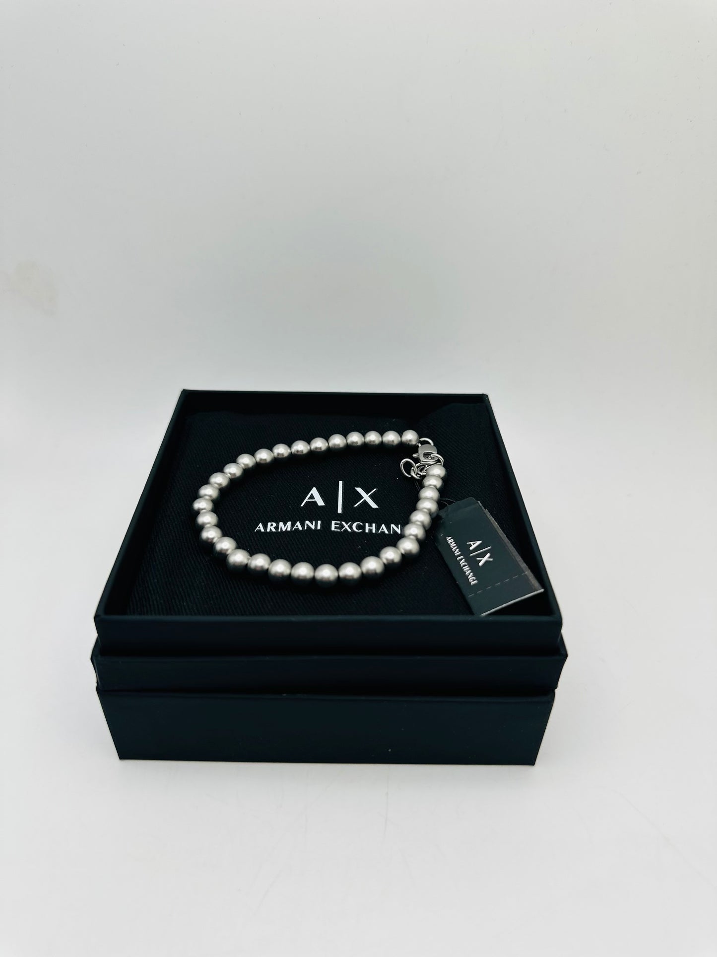 Armani exchange bracelet silver
