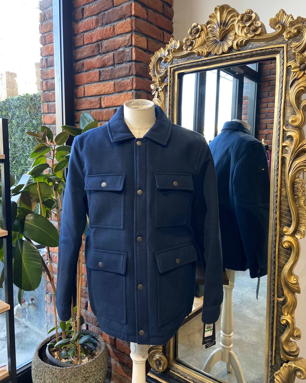 Tommy Hilfiger Men's Wool Blend Field Jacket size large