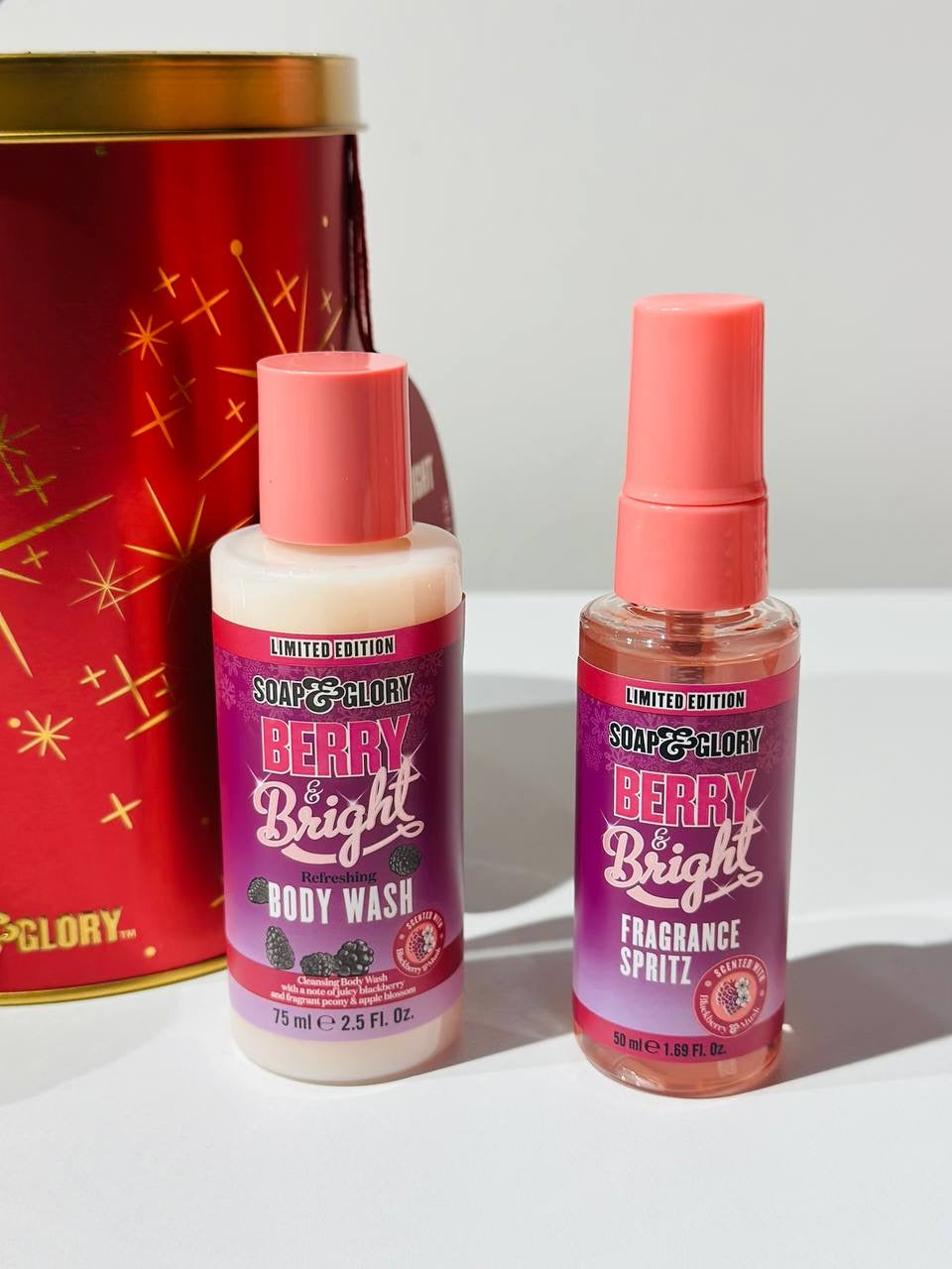 Soap & Glory Be Berry & Bright gift set