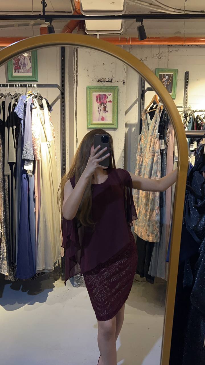 Connected apparel dress