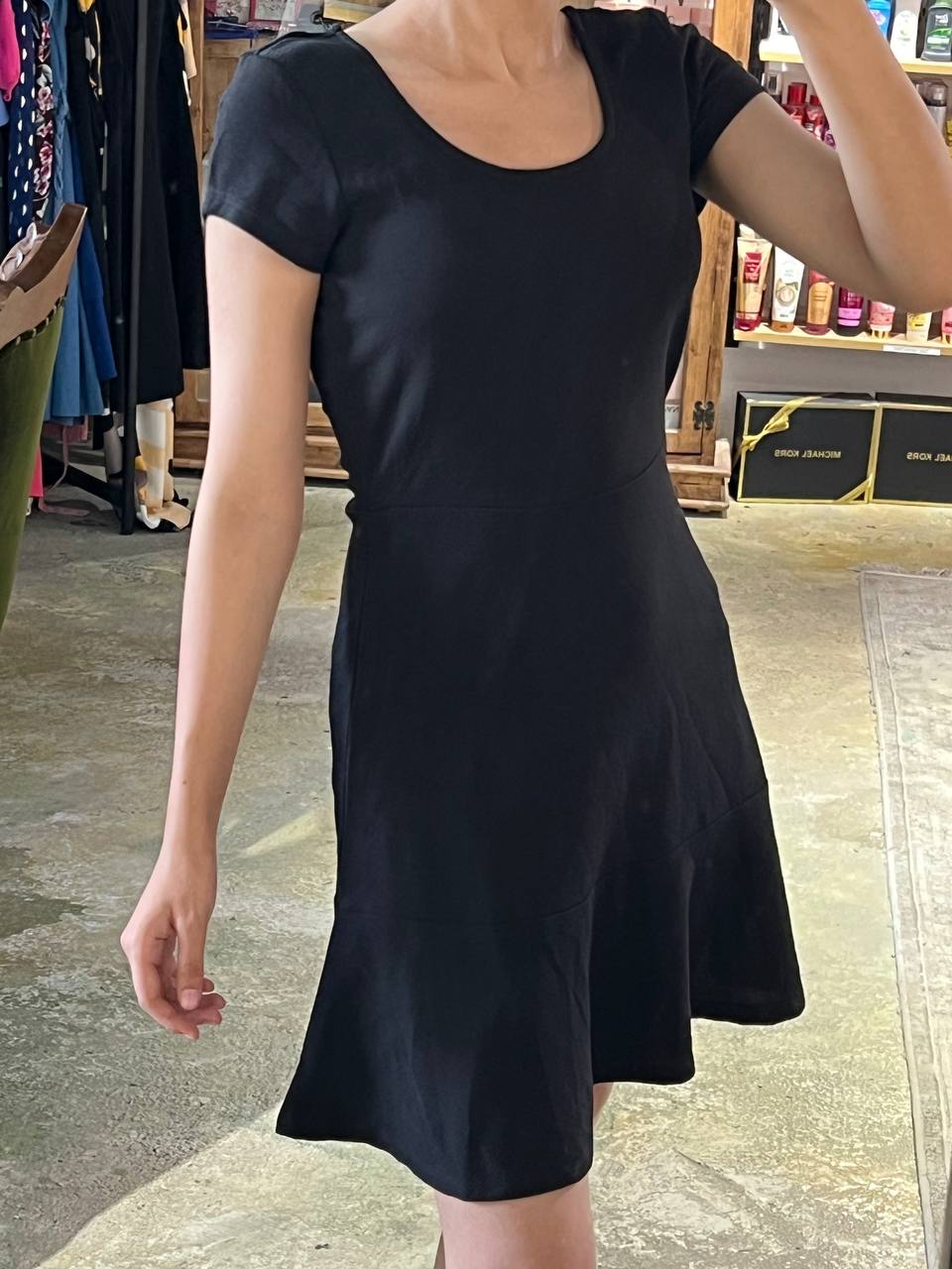 Planet gold dress