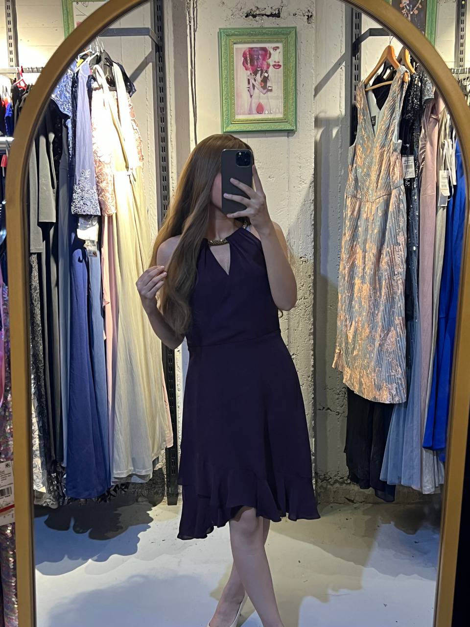 Connected apparel dress