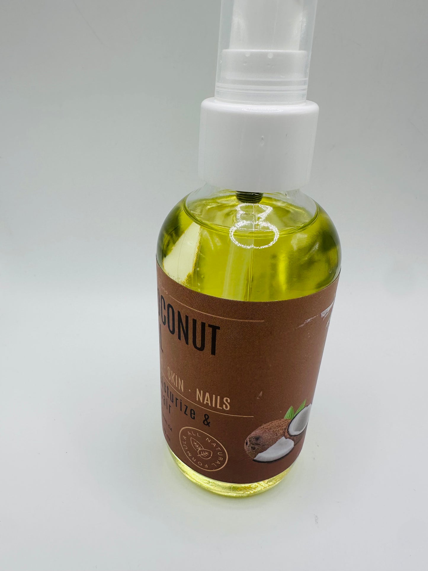 Hair Chemist 100% Pure Coconut Oil, designed for hair, skin, and nails
