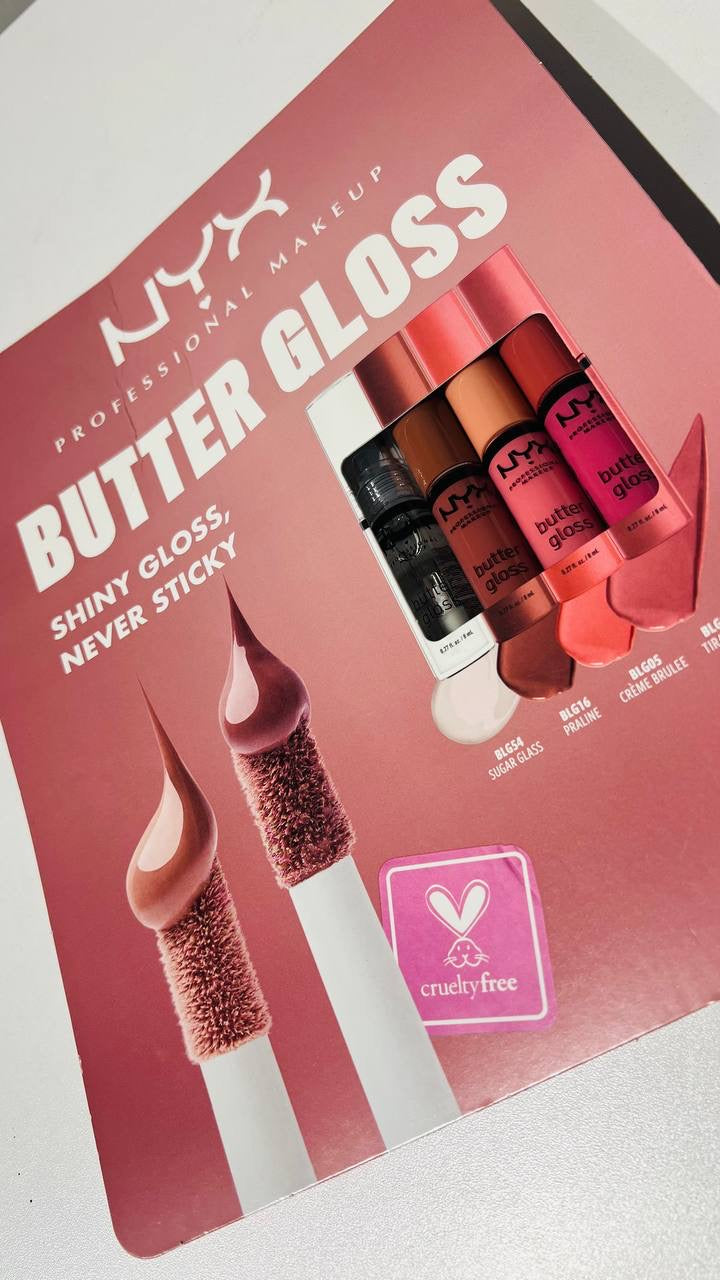 nyx butter gloss set