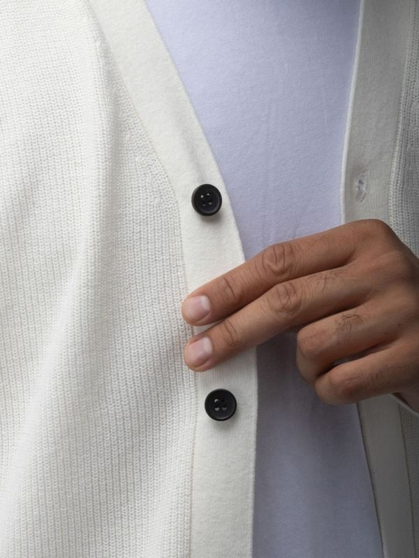 X-ray cotton V - neck cardigan jacket