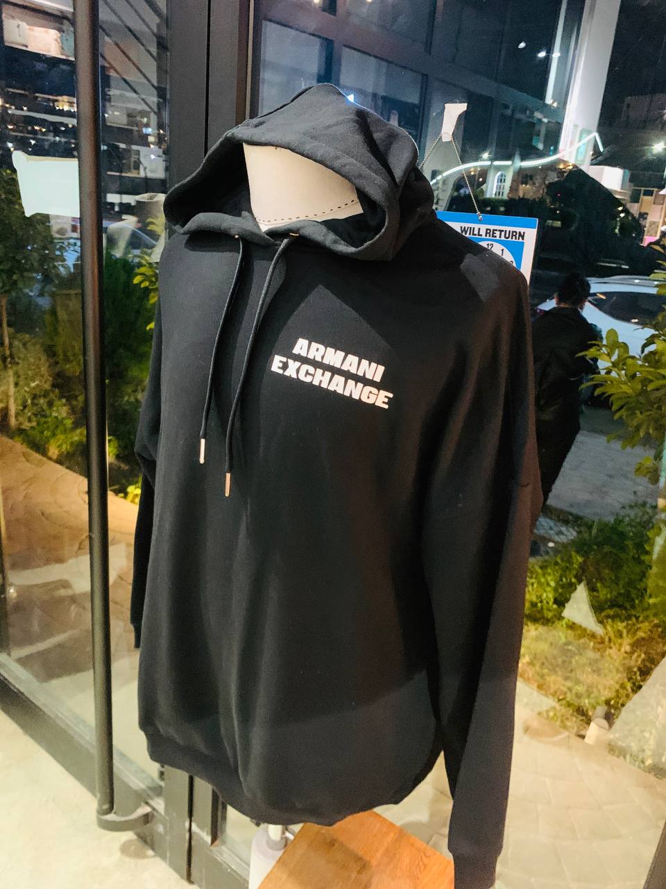 Armani exchange hoodie