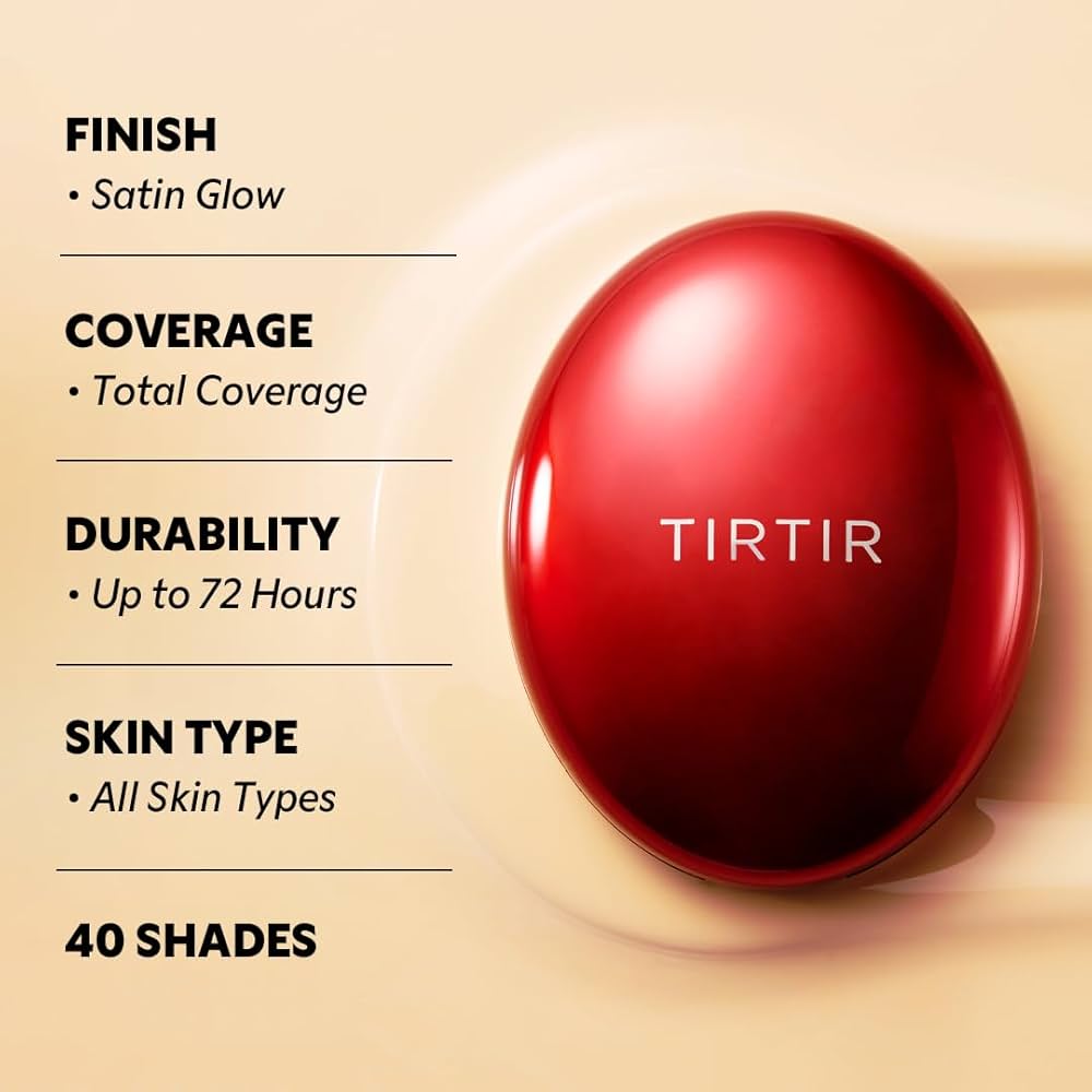 TIRTIR Mask Fit Red Cushion 17N Vanilla foundation