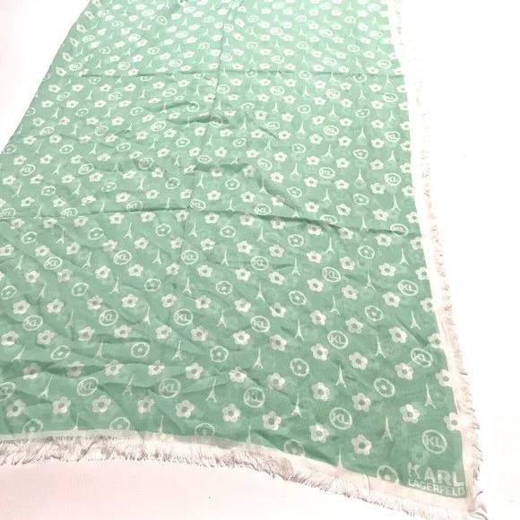 Karl Lagerfeld scarf
