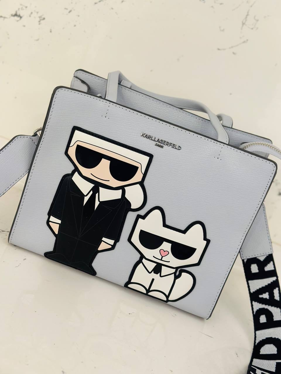 karl lagerfeld bag blue