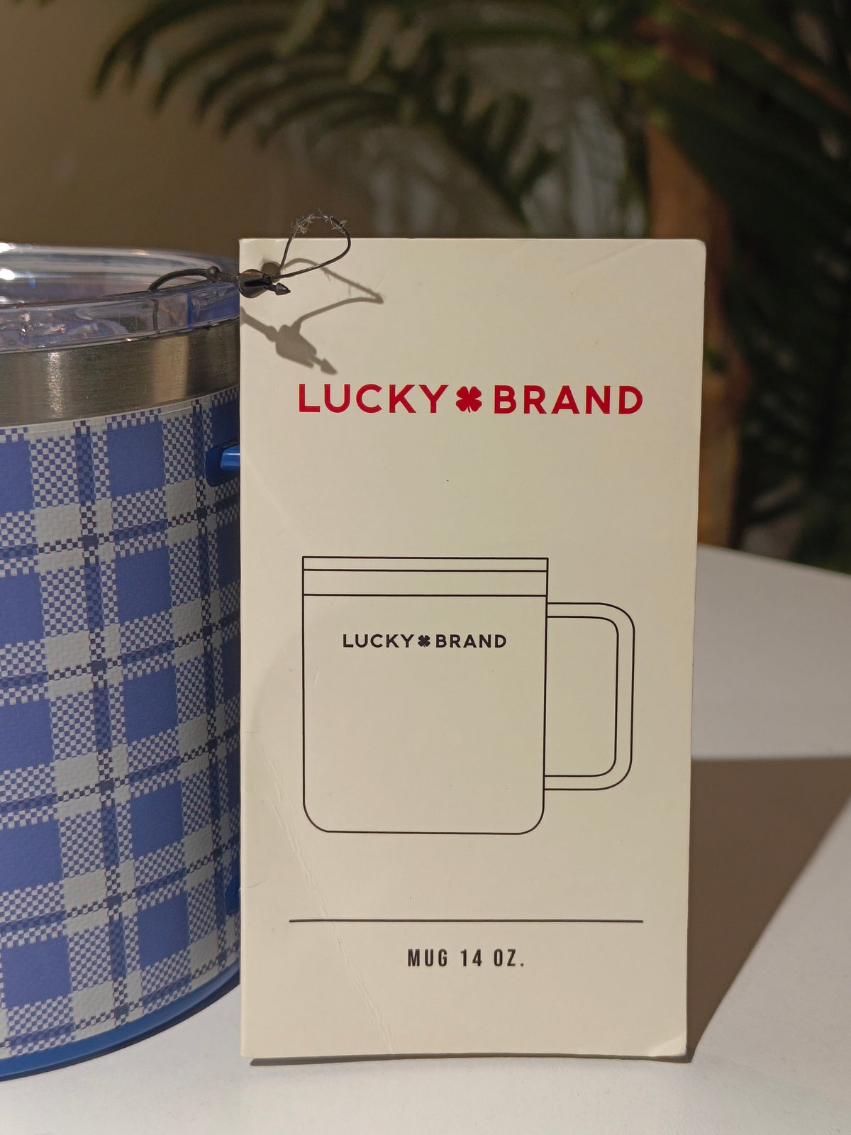 Lucky brand cup 14 oz