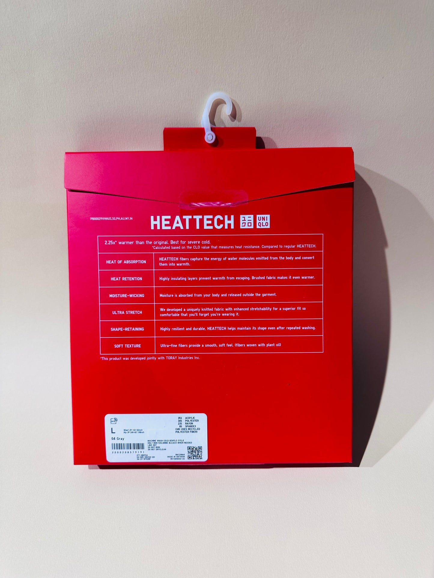 Uniqlo Women's HEATTECH Ultra Warm Leggings in gray size Large