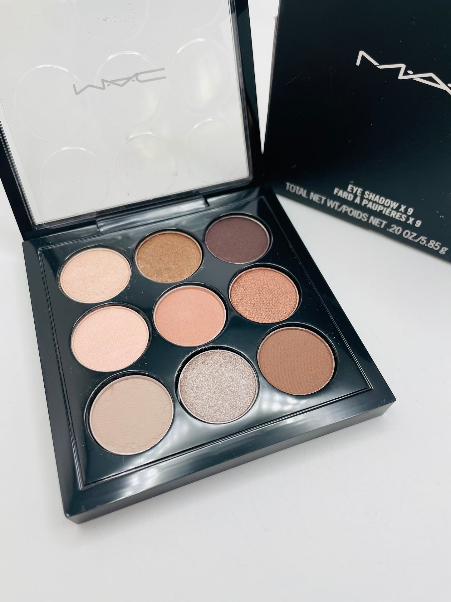 Mac dusky rose times nine eye shadow pallet