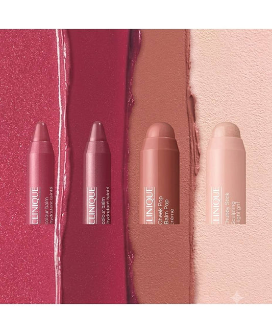 Clinique 4-Pc. Chubby Lip + Cheek Makeup Set