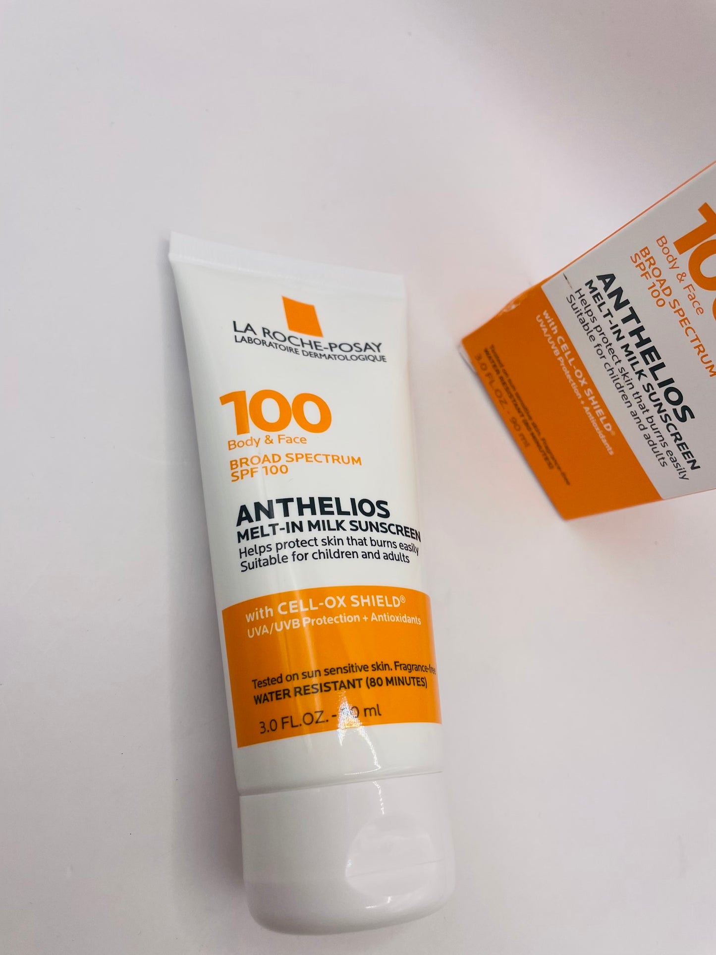 La Roche posay face and body suncream spf 100