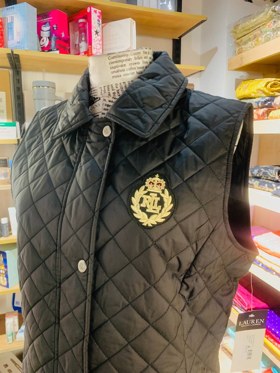 Ralph Lauren black vest