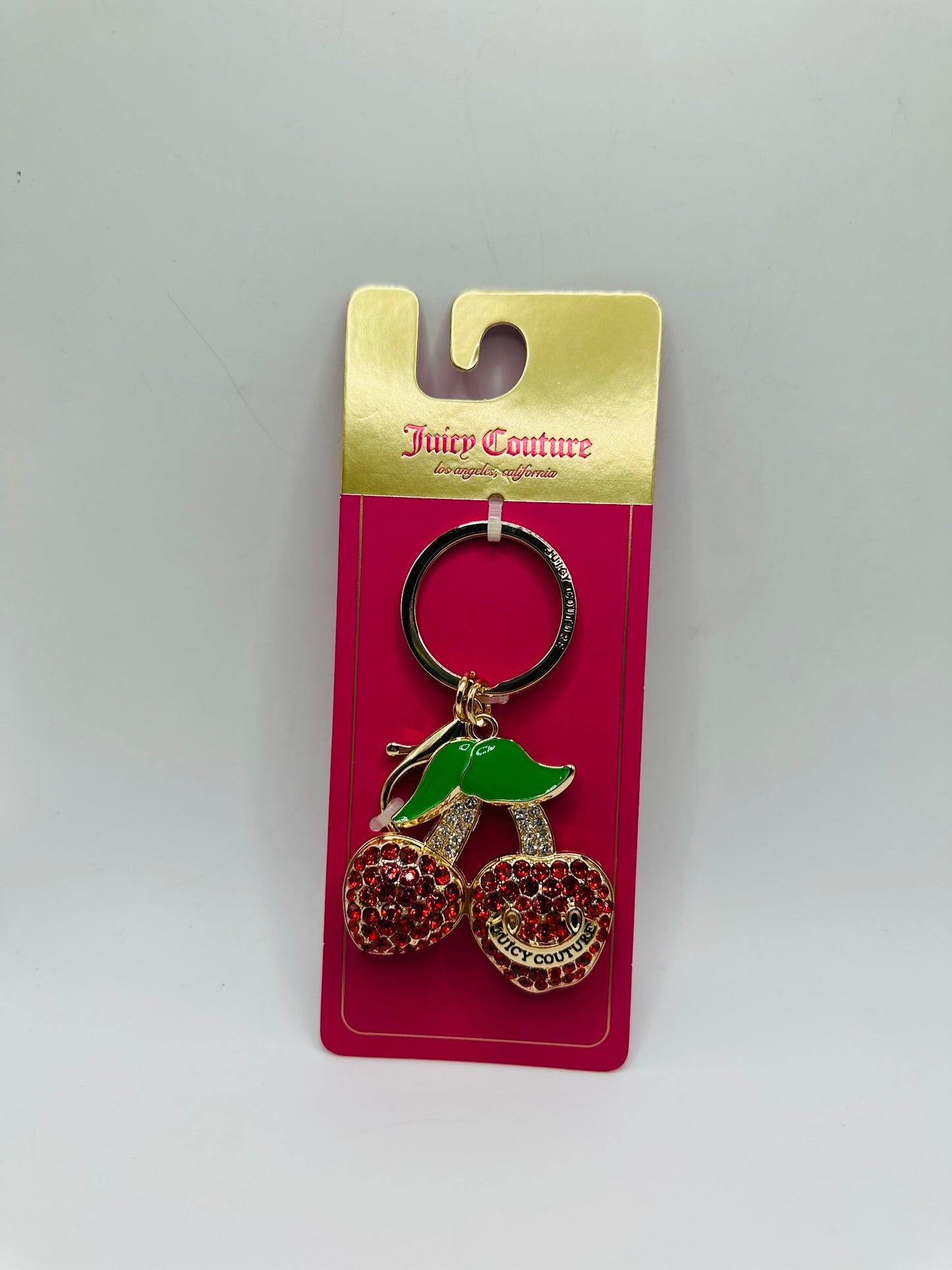 Juice couture cherry keychain