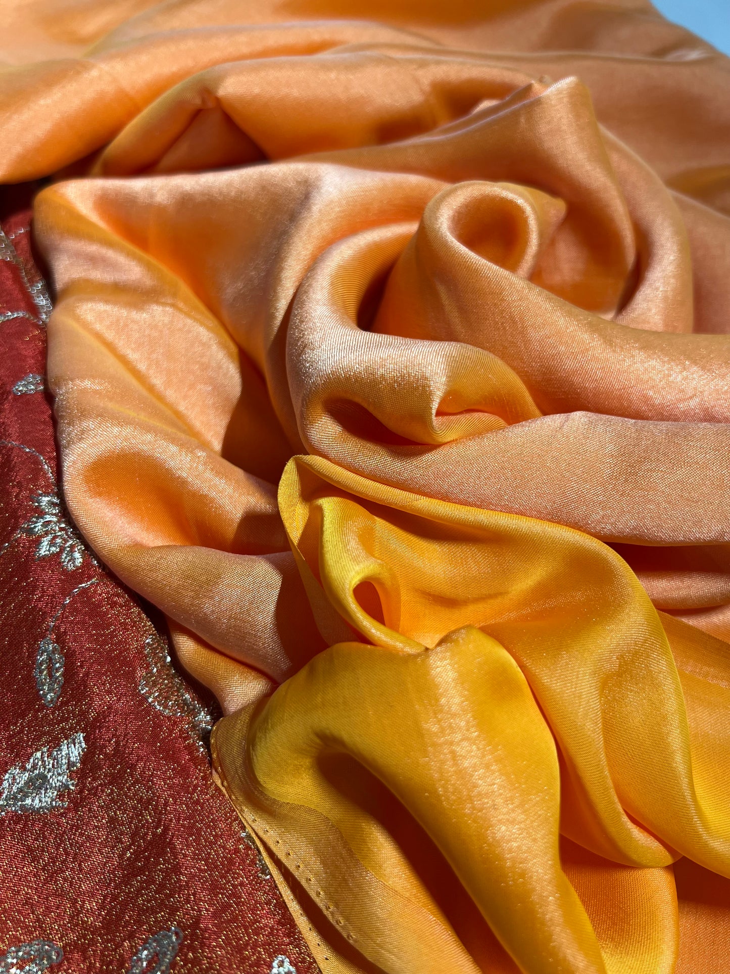 Barfi silk double sided