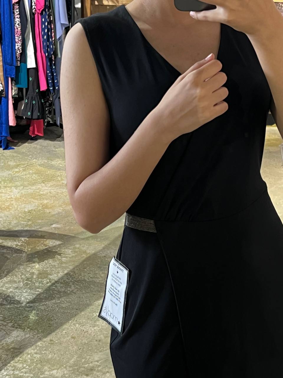 Connected apparel dress