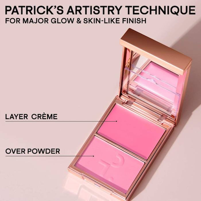 Patrick ta for face shade just enough