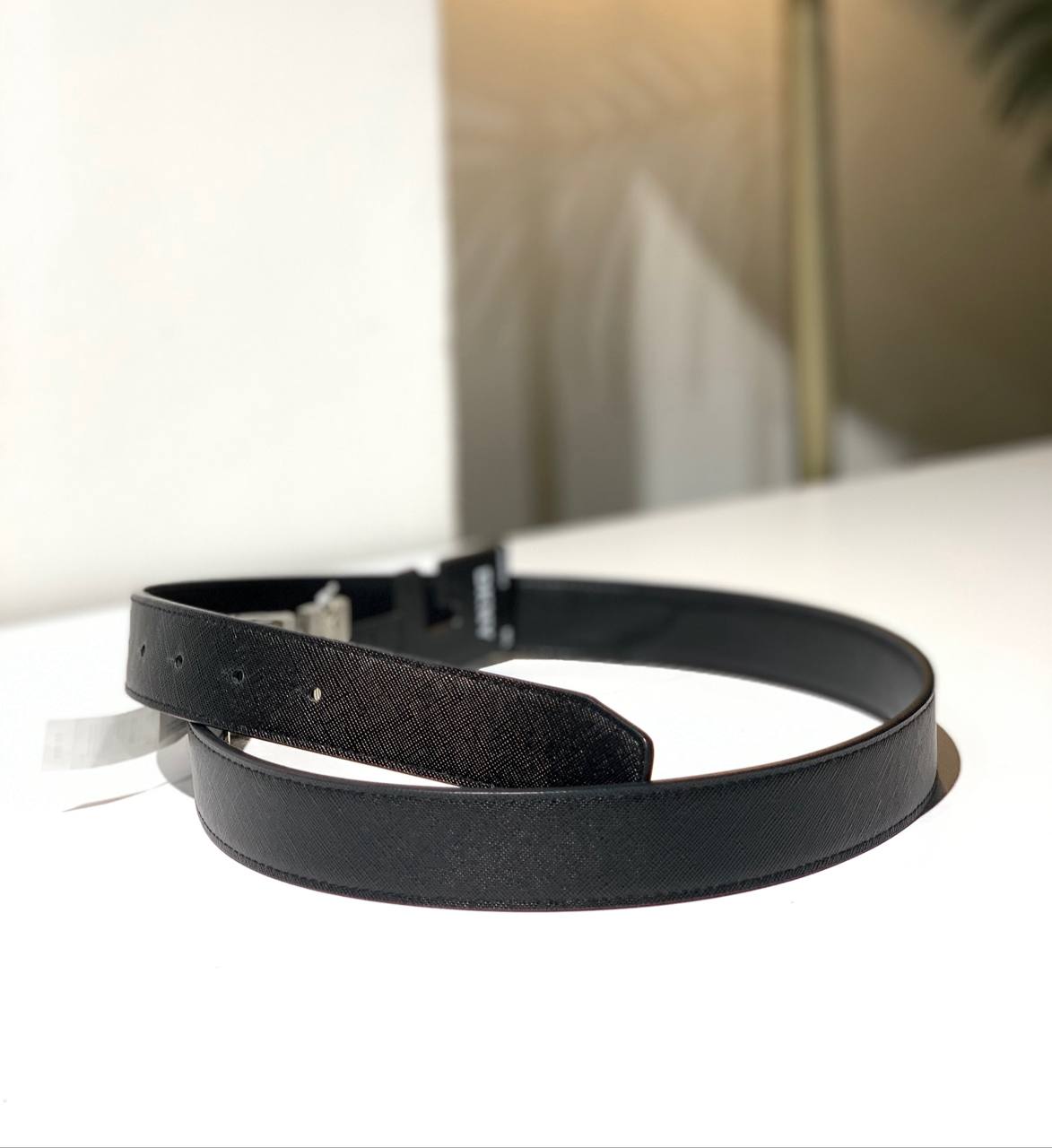 Dkny reversible belt
