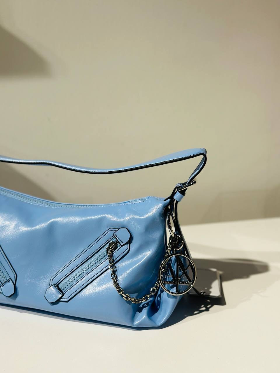 Armani exchange light blue bag
