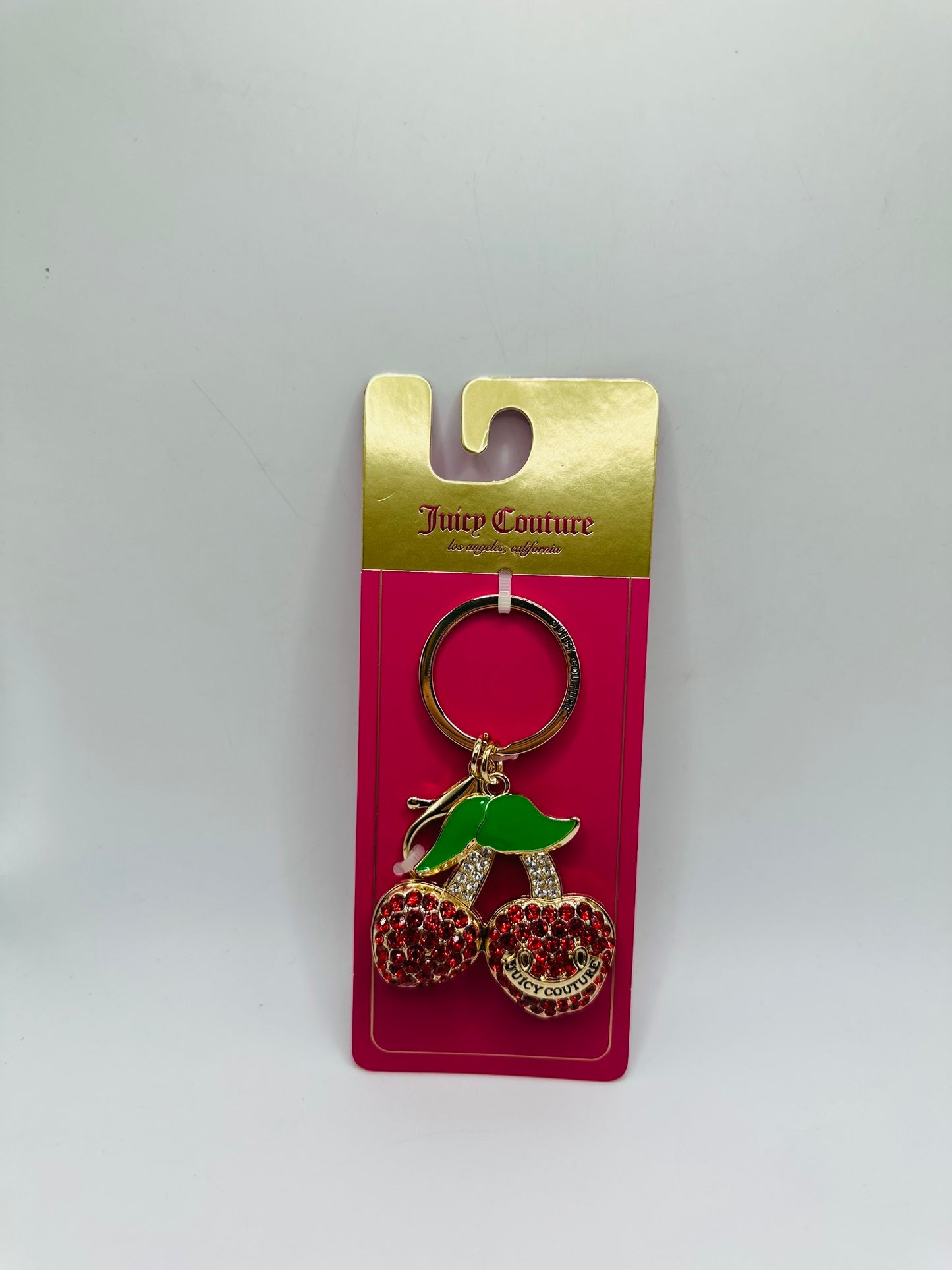 Juice couture cherry keychain