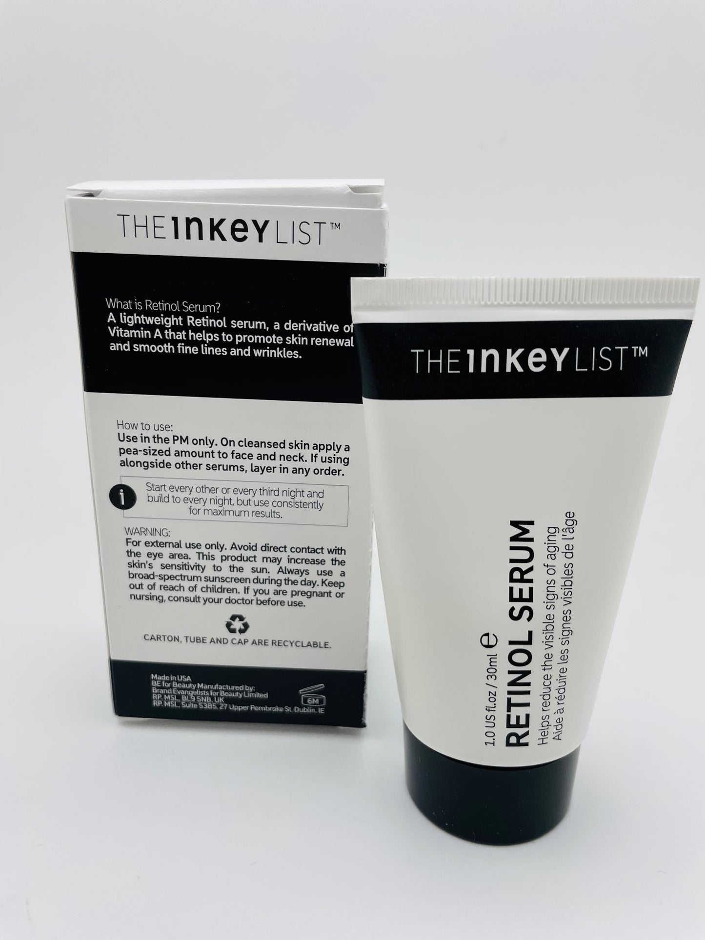 The inkey list retinol serum