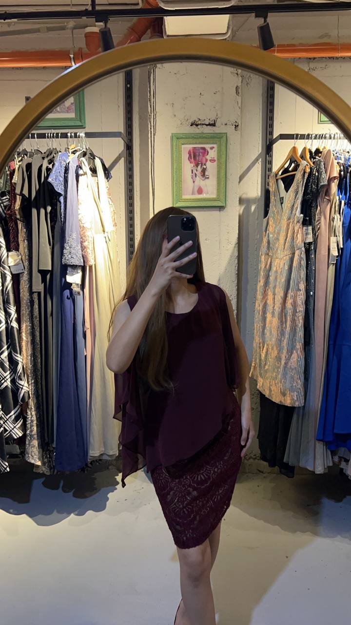 Connected apparel dress