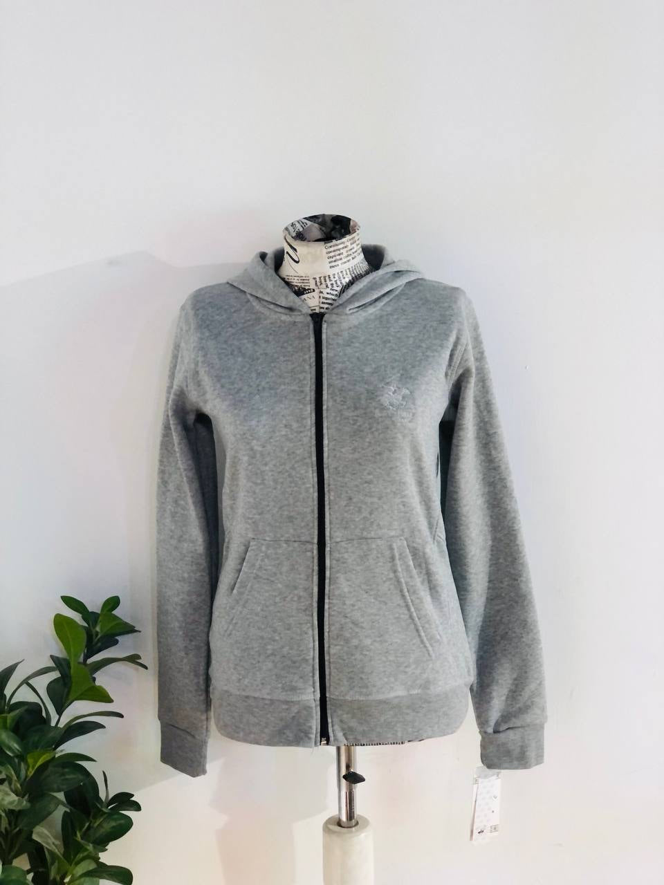 Beverly Hills hoodie with zipper