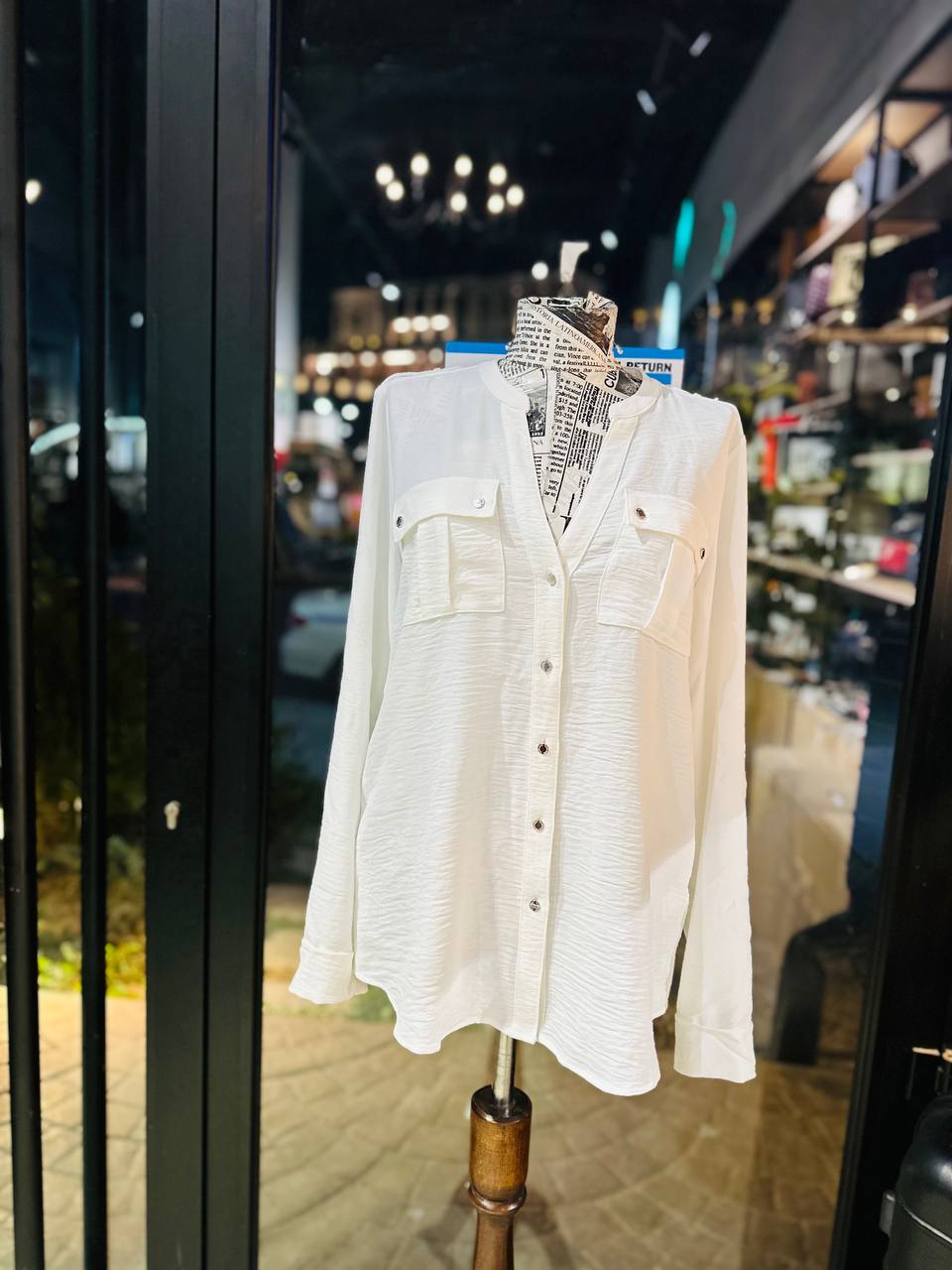 Calvin Klein blouse size medium