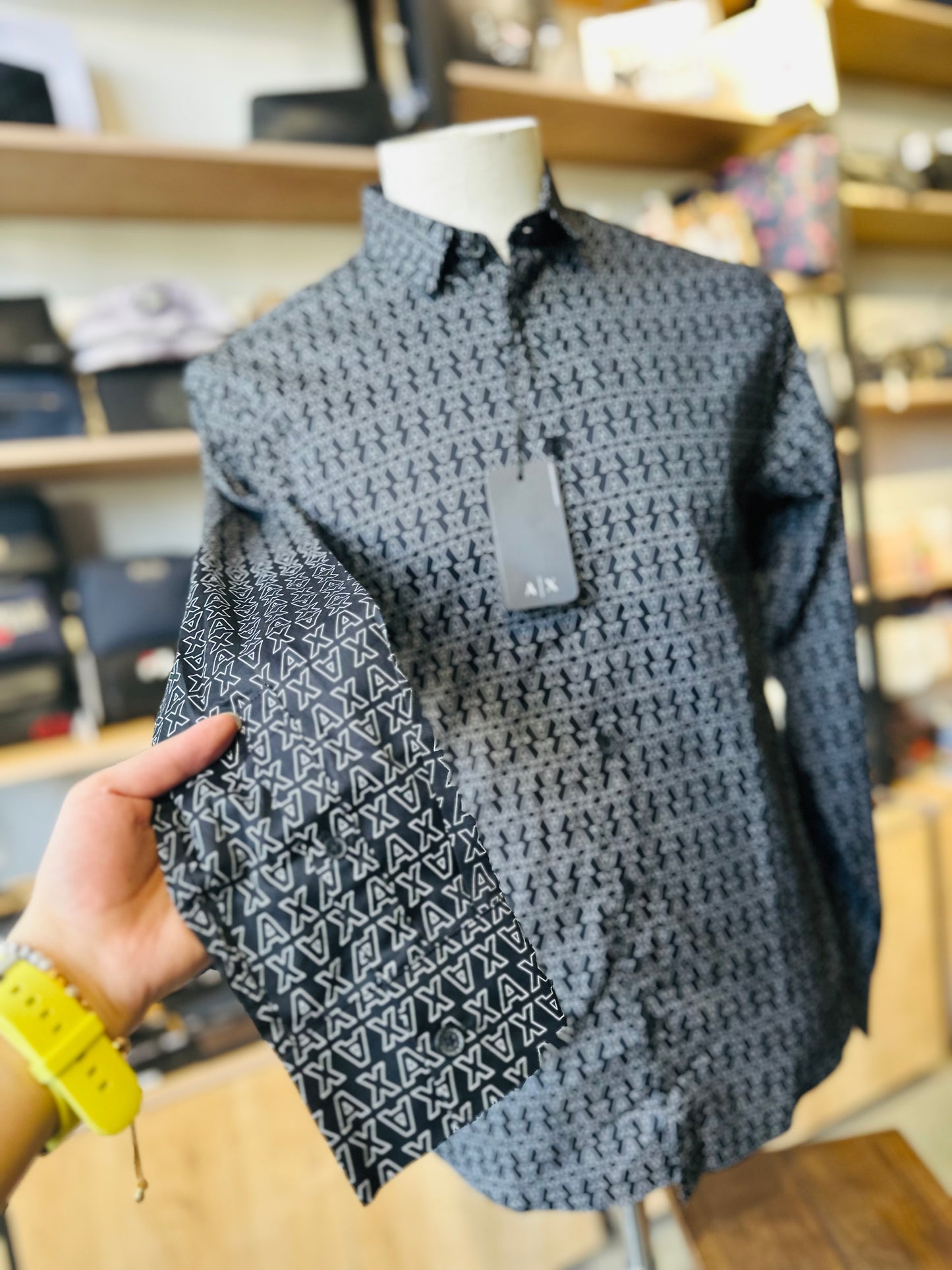 Armani exchange shirt size small