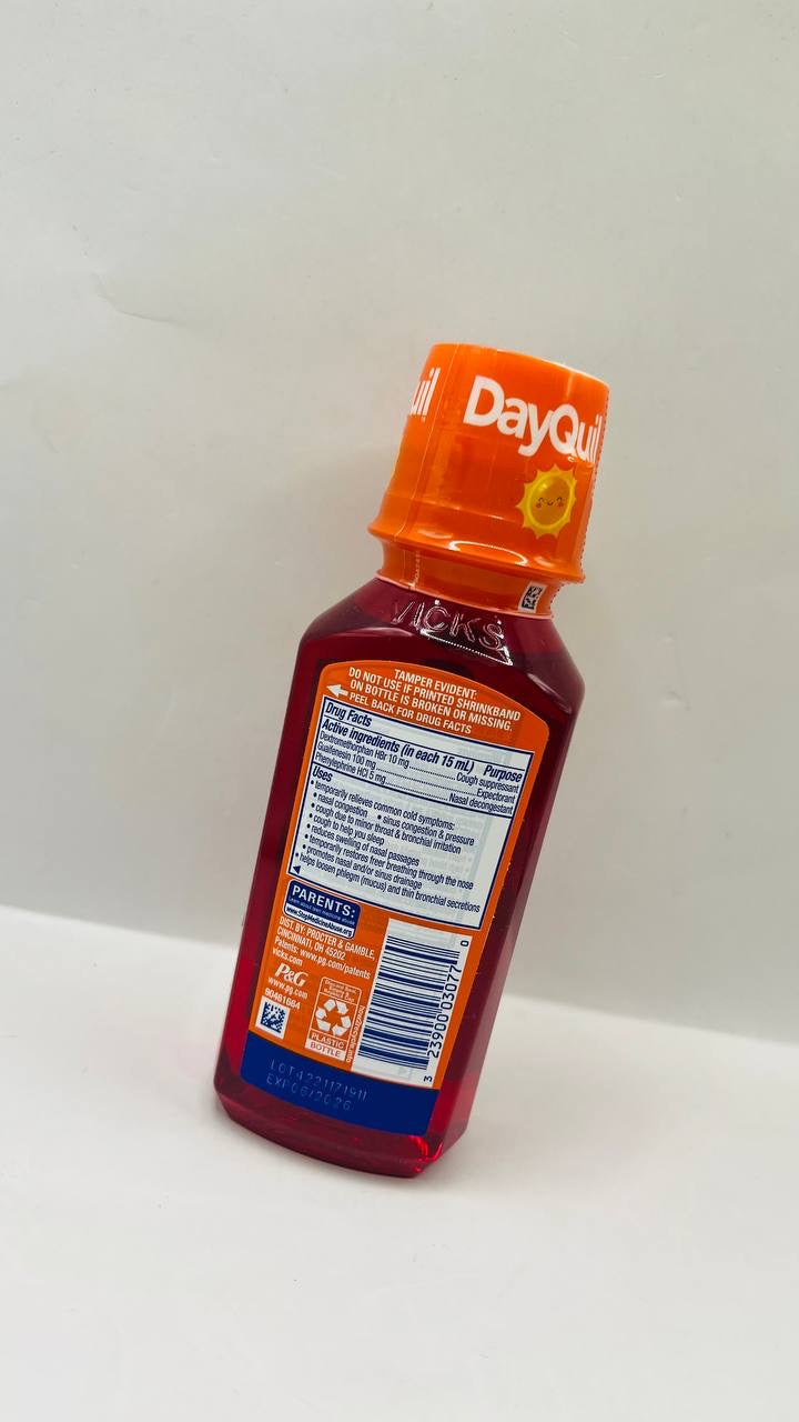 dayquil kids cold & cough & mucus