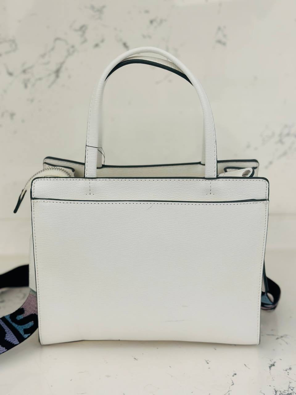 karl lagerfeld bag white