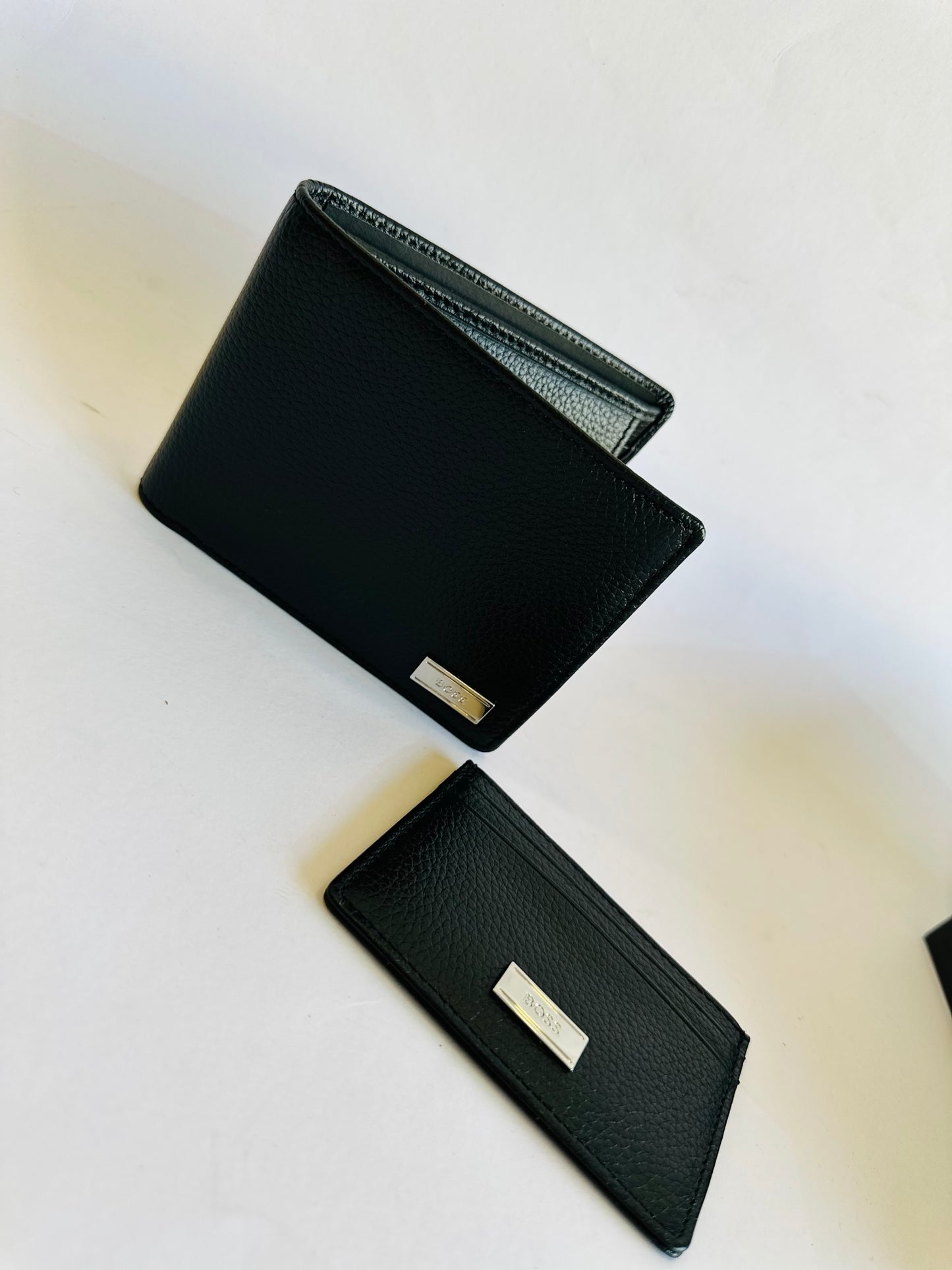 Boss set of cardholder and wallet