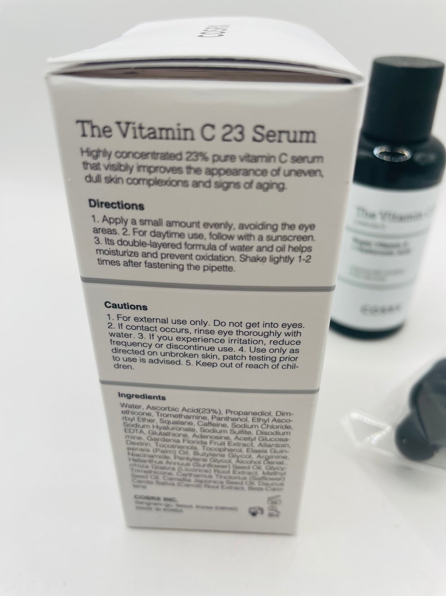 Cosrx the vitamin c 23 serum super vitamin e+hyaluronic acid