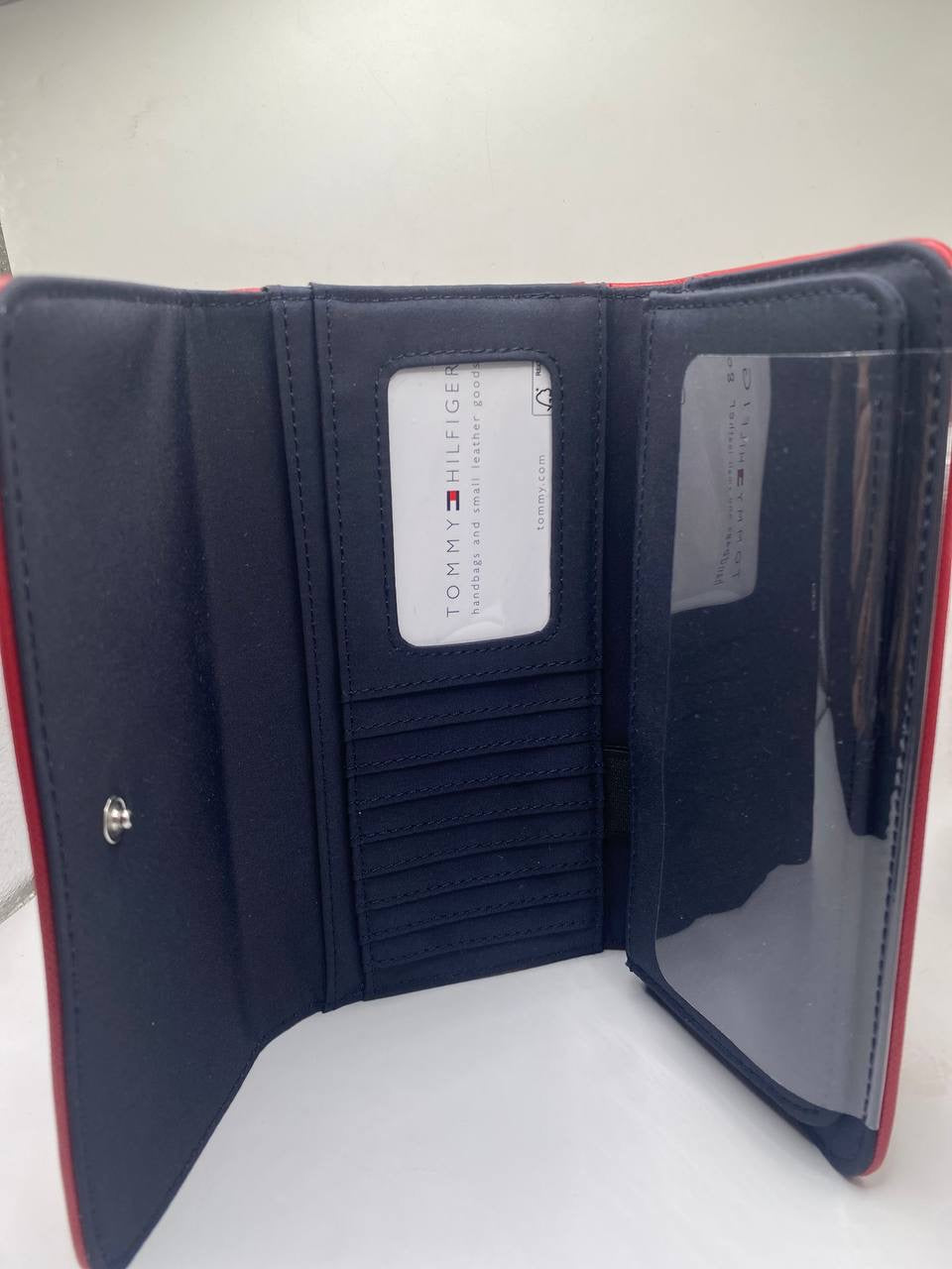 Tommy Hilfiger red wallet