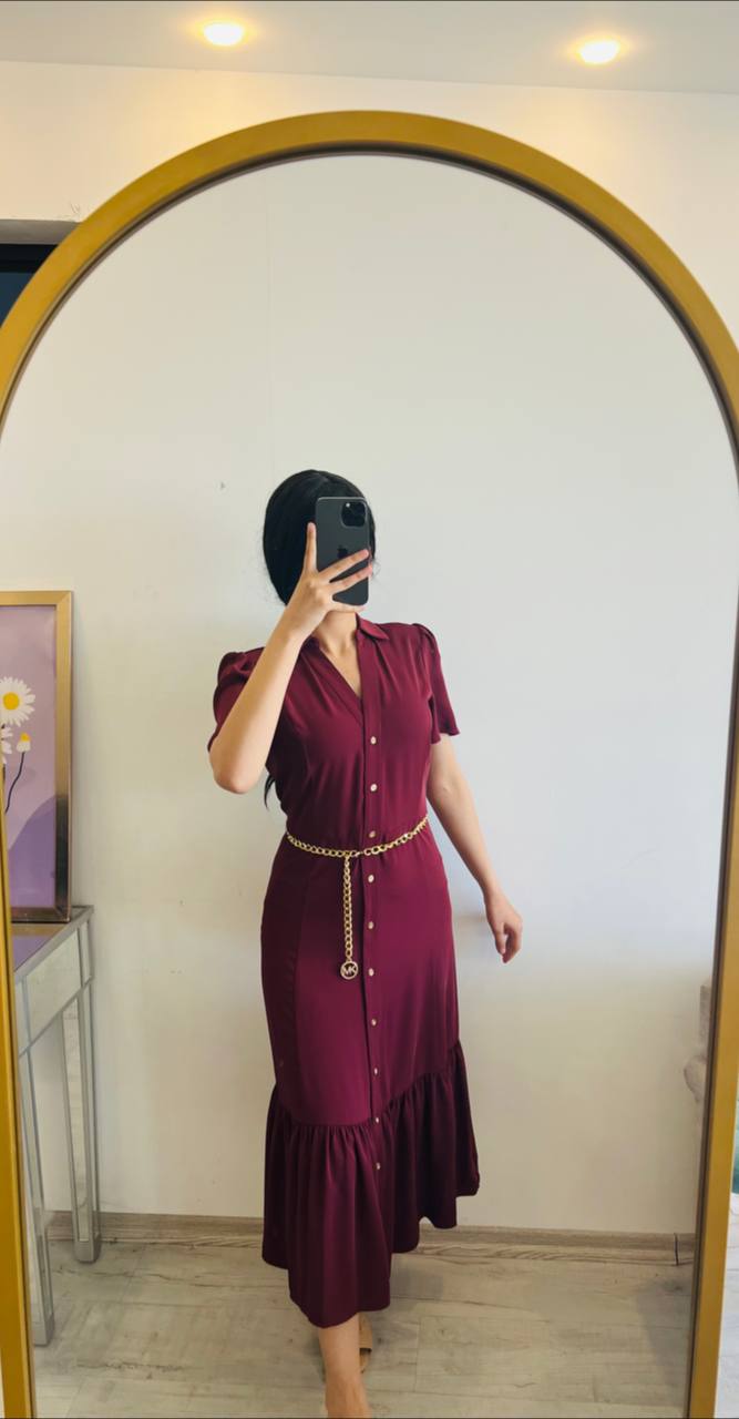 Michael kors dress with belt